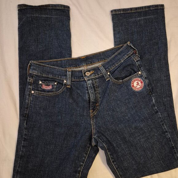 Alabama Crimson Tide Jeans , size 6 RTR . - Picture 1 of 10